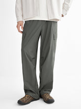Men's Pockets  Straight Cargo Pants